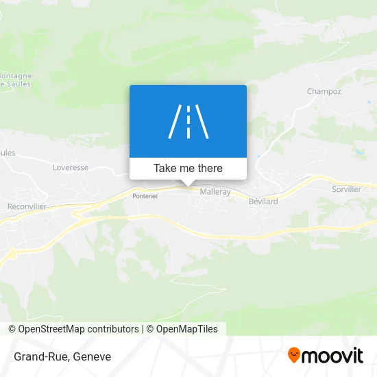 Grand-Rue map