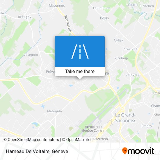 Hameau De Voltaire map