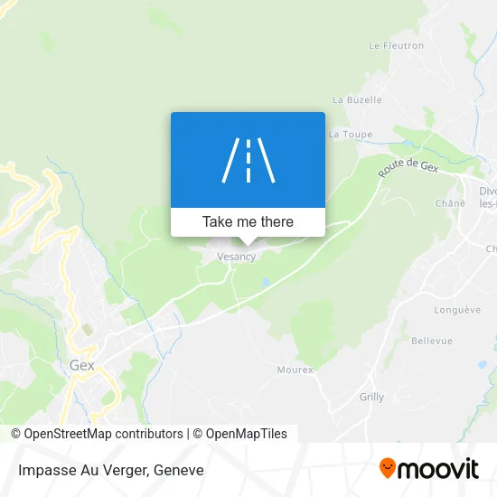 Impasse Au Verger map