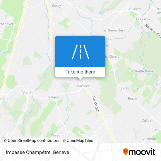 Impasse Champêtre map