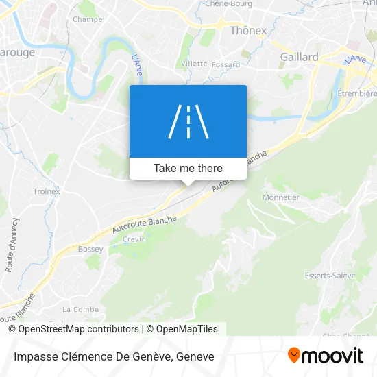 Impasse Clémence De Genève map