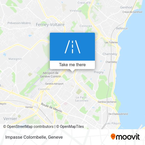 Impasse Colombelle map