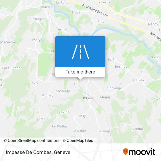 Impasse De Combes map