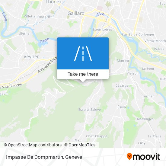 Impasse De Dompmartin map