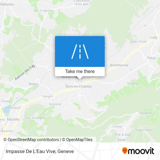 Impasse De L'Eau Vive map