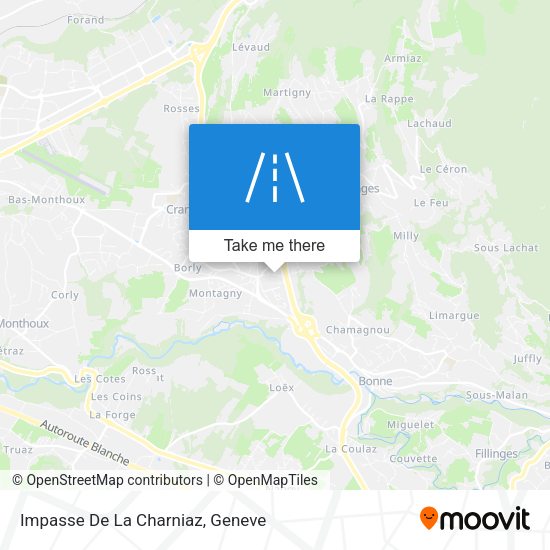 Impasse De La Charniaz map