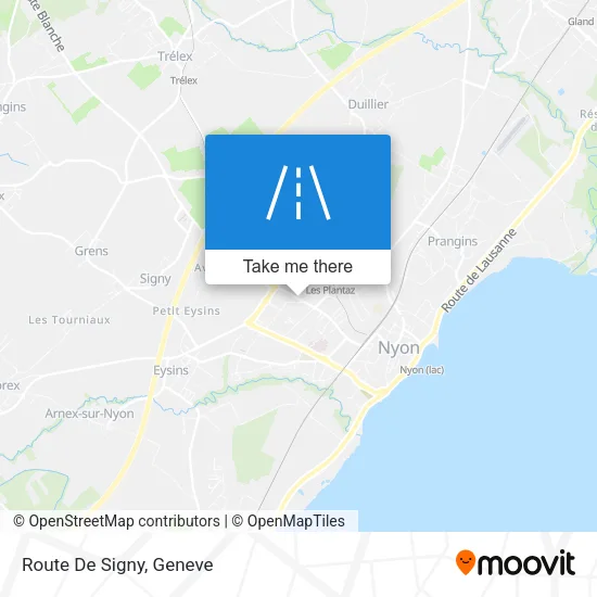 Route De Signy plan