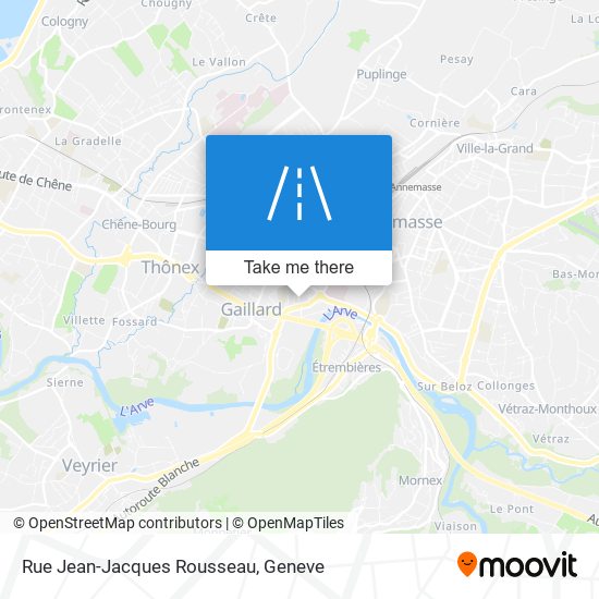 Rue Jean-Jacques Rousseau map