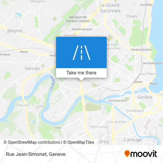 Rue Jean-Simonet map