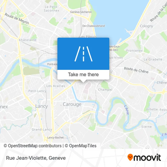 Rue Jean-Violette map