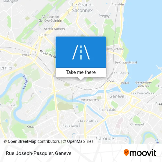 Rue Joseph-Pasquier map