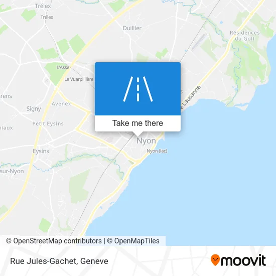 Rue Jules-Gachet map
