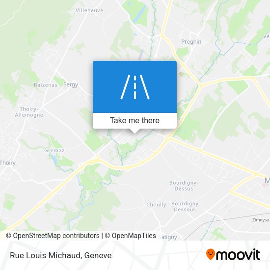 Rue Louis Michaud map