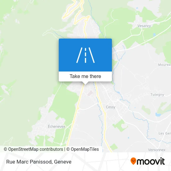 Rue Marc Panissod map