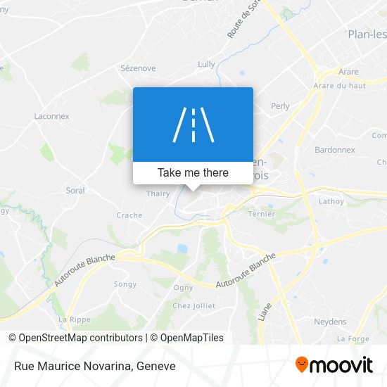 Rue Maurice Novarina map