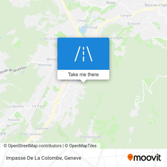 Impasse De La Colombe map