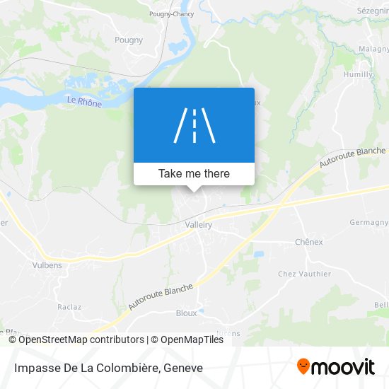 Impasse De La Colombière map