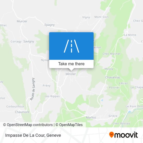 Impasse De La Cour map