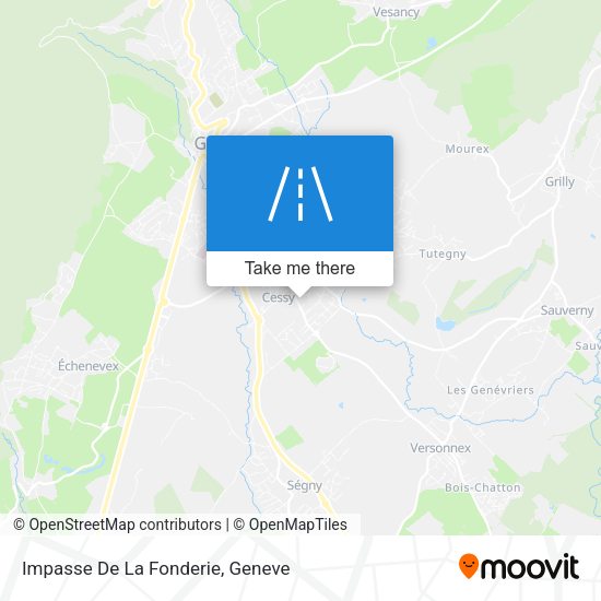 Impasse De La Fonderie map