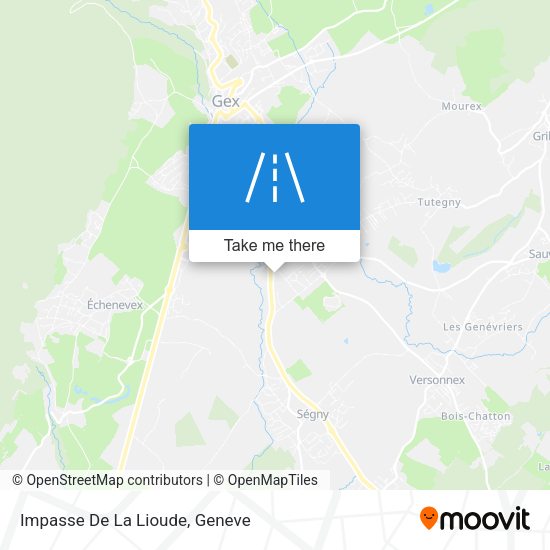 Impasse De La Lioude map