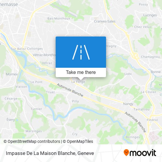 Impasse De La Maison Blanche map