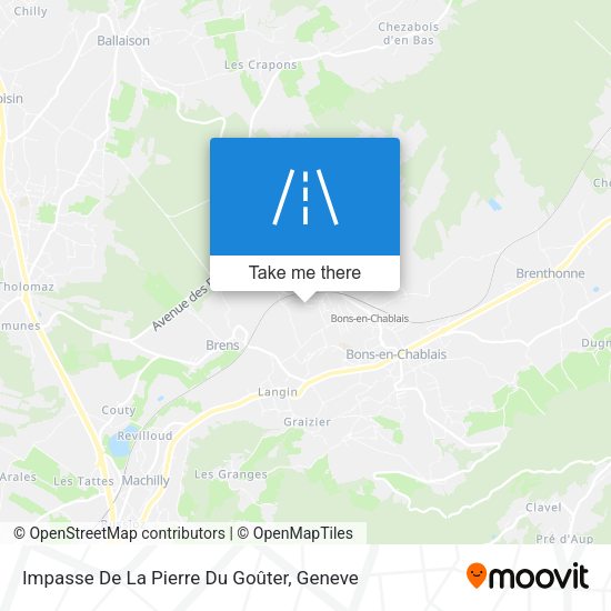 Impasse De La Pierre Du Goûter map
