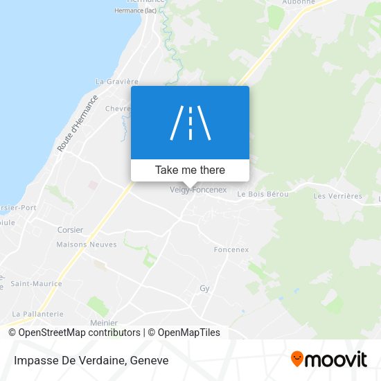 Impasse De Verdaine map