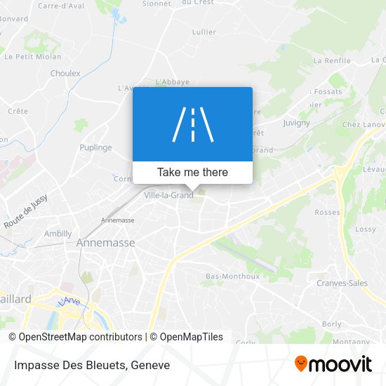 Impasse Des Bleuets map
