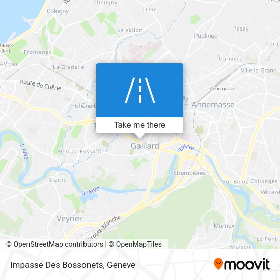 Impasse Des Bossonets map