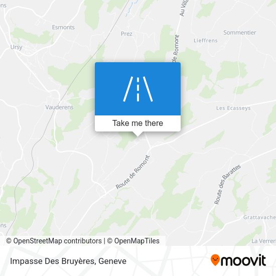 Impasse Des Bruyères map