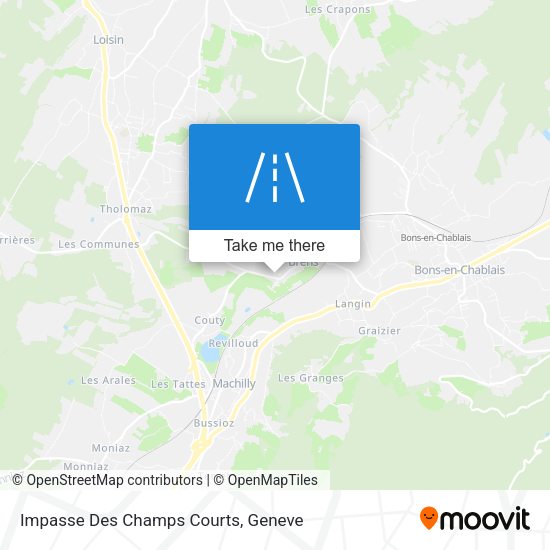Impasse Des Champs Courts map