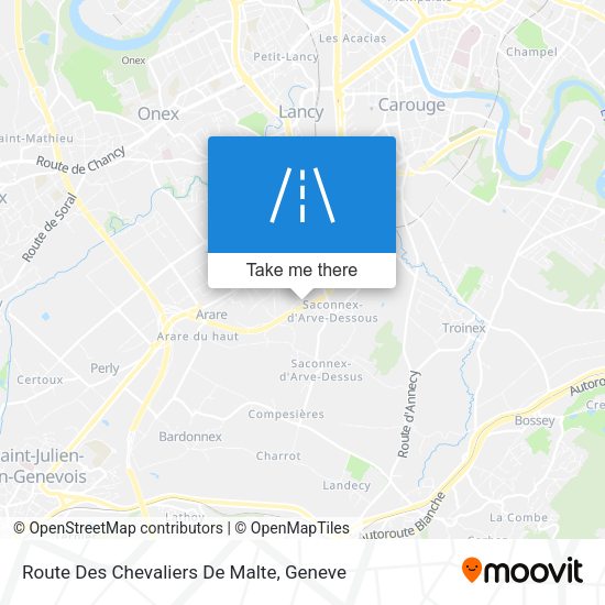 Route Des Chevaliers De Malte map