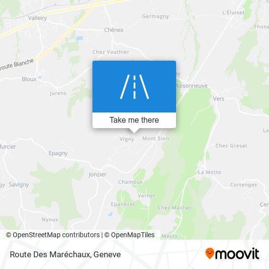 Route Des Maréchaux map