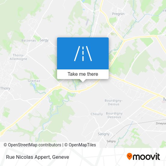 Rue Nicolas Appert map