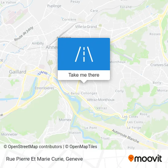 Rue Pierre Et Marie Curie map