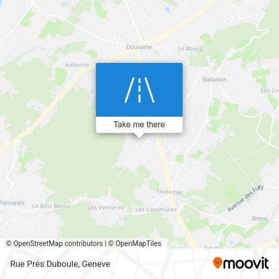 Rue Prés Duboule map