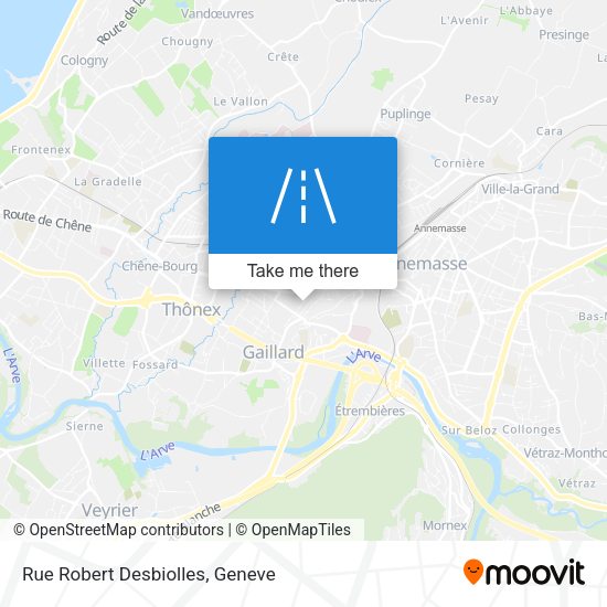 Rue Robert Desbiolles map