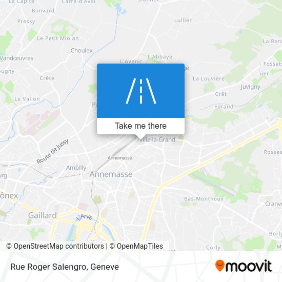 Rue Roger Salengro map
