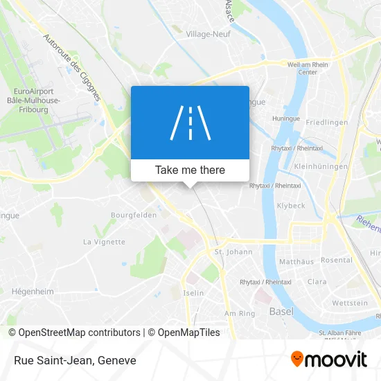 Rue Saint-Jean map