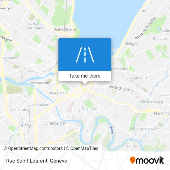 Rue Saint-Laurent map