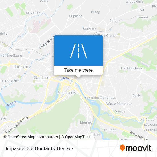 Impasse Des Goutards map