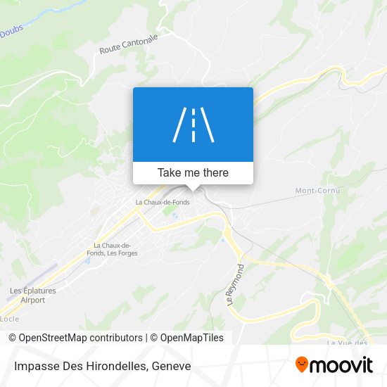 Impasse Des Hirondelles map