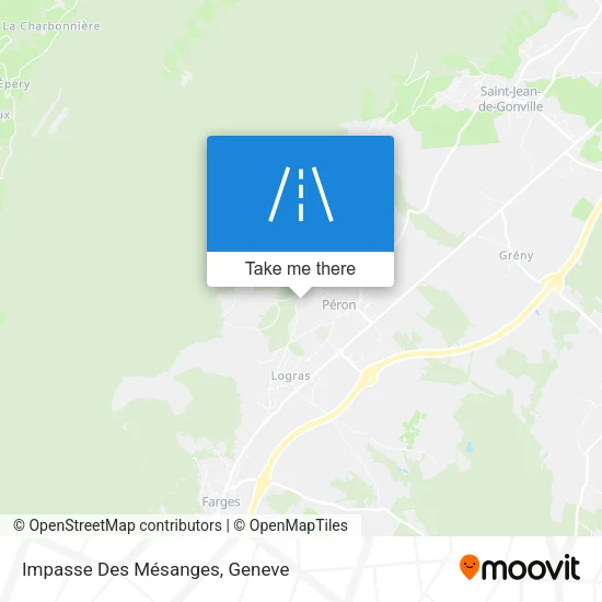 Impasse Des Mésanges plan