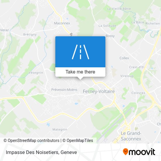Impasse Des Noisetiers map