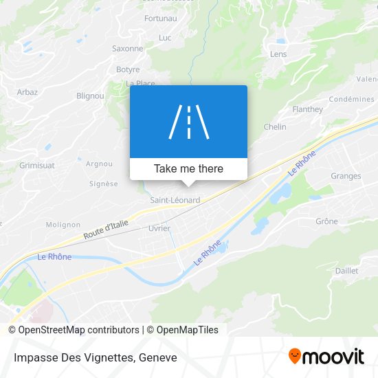 Impasse Des Vignettes map