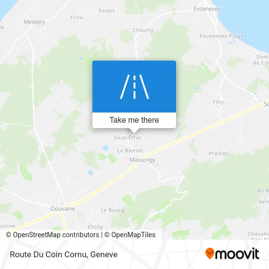 Route Du Coin Cornu map