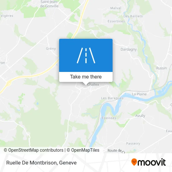 Ruelle De Montbrison map