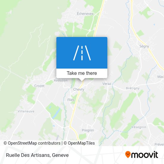 Ruelle Des Artisans map