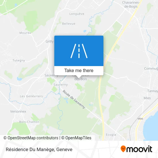 Résidence Du Manège map