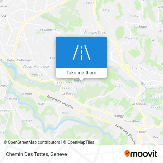 Chemin Des Tattes map
